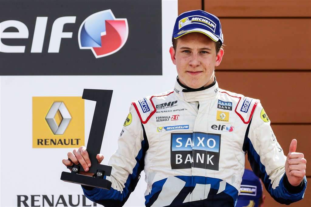 Lasse Sørensen er tidligere vinder i Formel 4 og her Formel Renault. I weekenden debuterer han i MASCOT DTC
(Foto: Sebastiaan Rozendaal)